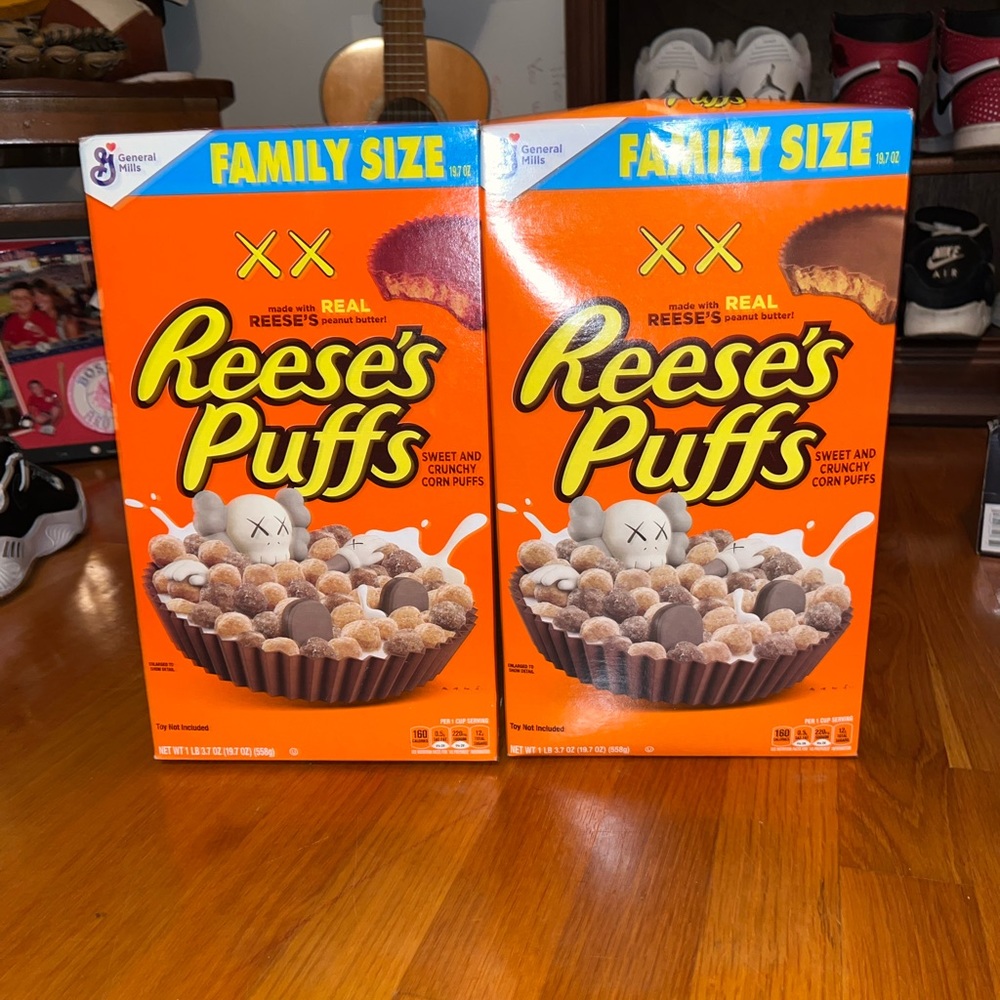 KAWS Reese’s Puffs